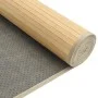 Rectangular bamboo rug light natural color 80x1000 cm by vidaXL, Rugs - Ref: Foro24-376933, Price: 75,49 €, Discount: %