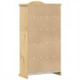 Corona cabinet with display case solid pine wood 99x43x187 cm by vidaXL, Sideboards - Ref: Foro24-4005682, Price: 415,76 €, D...