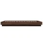 Bed frame with LED lights oak brown wood 75x190 cm by vidaXL, Beds and slatted bases - Ref: Foro24-3281160, Price: 142,55 €, ...