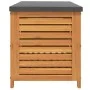 Garten-Aufbewahrungsbox aus massivem Akazienholz 90x48x55 cm von vidaXL, Aufbewahrungsboxen für den Außenbereich - Ref: Foro2...