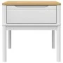 FLORO coffee table solid white pine wood 55x55x54 cm by vidaXL, Decorative tables - Ref: Foro24-374027, Price: 70,37 €, Disco...