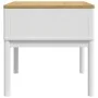 FLORO coffee table solid white pine wood 55x55x54 cm by vidaXL, Decorative tables - Ref: Foro24-374027, Price: 70,37 €, Disco...