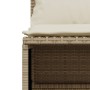 Garden sofa set with cushions 4 pieces beige synthetic rattan by vidaXL, Garden sets - Ref: Foro24-368375, Price: 207,90 €, D...