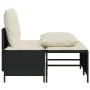 4-piece garden sofa set with black synthetic rattan cushions by vidaXL, Garden sets - Ref: Foro24-368380, Price: 175,57 €, Di...