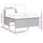 4-piece garden sofa set with black synthetic rattan cushions by vidaXL, Garden sets - Ref: Foro24-368380, Price: 175,57 €, Di...
