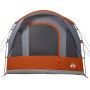 Tienda de campaña túnel 3 personas impermeable gris y naranja de vidaXL, Tiendas de campaña - Ref: Foro24-94624, Precio: 164,...