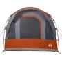 Wasserdichtes 3-Personen-Tunnelzelt in Grau und Orange von vidaXL, Zelte - Ref: Foro24-94624, Preis: 189,17 €, Rabatt: %