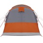 Tienda de campaña túnel 3 personas impermeable gris y naranja de vidaXL, Tiendas de campaña - Ref: Foro24-94624, Precio: 164,...
