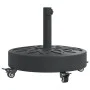 Runder Schirmständer mit Rollen für Ø38/48 mm Masten 27 kg von vidaXL, Schirmständer - Ref: Foro24-4007976, Preis: 67,88 €, R...