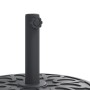 Round umbrella base with wheels for Ø38 / 48 mm masts 27 kg by vidaXL, Umbrella bases - Ref: Foro24-4007976, Price: 65,51 €, ...