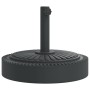 Base de sombrilla semicircular para palos de Ø38/ 48 mm 25 kg