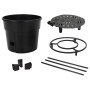 Anthracite gray polypropylene tomato planter Ø39x150 cm by vidaXL, Pots and planters - Ref: Foro24-152210, Price: 45,86 €, Di...