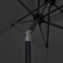 Umbrella with LED lights and anthracite gray aluminum pole 300cm by vidaXL, Umbrellas - Ref: Foro24-47362, Price: 124,68 €, D...