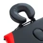 Camilla de masaje plegable 3 zonas aluminio negro y rojo de vidaXL, Mesas de masaje - Ref: Foro24-110238, Precio: 186,26 €, D...