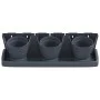Vertical garden plant set 12 units anthracite polypropylene by vidaXL, Pots and planters - Ref: Foro24-152206, Price: 78,99 €...