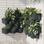 Vertical garden plant set 12 units anthracite polypropylene by vidaXL, Pots and planters - Ref: Foro24-152206, Price: 78,99 €...