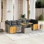 8-piece garden sofa set and gray synthetic rattan cushions by vidaXL, Garden sets - Ref: Foro24-3273874, Price: 541,90 €, Dis...