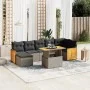 8-piece garden sofa set and gray synthetic rattan cushions by vidaXL, Garden sets - Ref: Foro24-3274070, Price: 511,14 €, Dis...