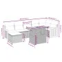 8-piece garden sofa set and gray synthetic rattan cushions by vidaXL, Garden sets - Ref: Foro24-3274070, Price: 511,14 €, Dis...