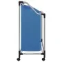 Separador de colada con 3 bolsas acero azul de vidaXL, Cestas para ropa - Ref: Foro24-288331, Precio: 34,29 €, Descuento: %