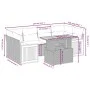 7-piece garden sofa set with gray PE rattan cushions by vidaXL, Garden sets - Ref: Foro24-3273860, Price: 486,35 €, Discount: %