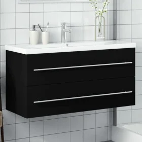Bathroom furniture with integrated black sink by vidaXL, bathroom vanities - Ref: Foro24-3278795, Price: 349,17 €, Discount: %