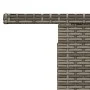 Garden table glass surface PE rattan gray 100x55x73 cm by vidaXL, Garden tables - Ref: Foro24-366121, Price: 99,32 €, Discoun...