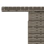 Gartentisch Glasoberfläche PE Rattan grau 100x55x73 cm von vidaXL, Gartentische - Ref: Foro24-366121, Preis: 102,95 €, Rabatt: %