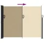 Beige retractable side awning 160x600 cm by vidaXL, Umbrellas - Ref: Foro24-4004525, Price: 120,85 €, Discount: %