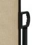 Beige retractable side awning 160x600 cm by vidaXL, Umbrellas - Ref: Foro24-4004525, Price: 120,85 €, Discount: %