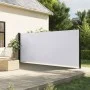 White retractable side awning 160x500 cm by vidaXL, Umbrellas - Ref: Foro24-4004436, Price: 106,33 €, Discount: %
