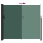 Toldo lateral retráctil verde oscuro 180x500 cm de vidaXL, Sombrillas - Ref: Foro24-4004455, Precio: 120,40 €, Descuento: %