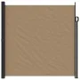 Taupe gray retractable side awning 200x500 cm by vidaXL, Umbrellas - Ref: Foro24-4004469, Price: 136,98 €, Discount: %