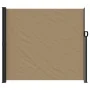 Taupe gray retractable side awning 180x600 cm by vidaXL, Umbrellas - Ref: Foro24-4004544, Price: 126,82 €, Discount: %