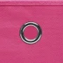 Storage boxes with lids 4 pcs pink fabric 32x32x32 cm by vidaXL, Storage baskets - Ref: Foro24-288346, Price: 30,53 €, Discou...