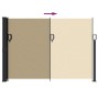 Beige einziehbare Seitenmarkise 140x600 cm von vidaXL, Sonnenschirme - Ref: Foro24-4004510, Preis: 118,04 €, Rabatt: %