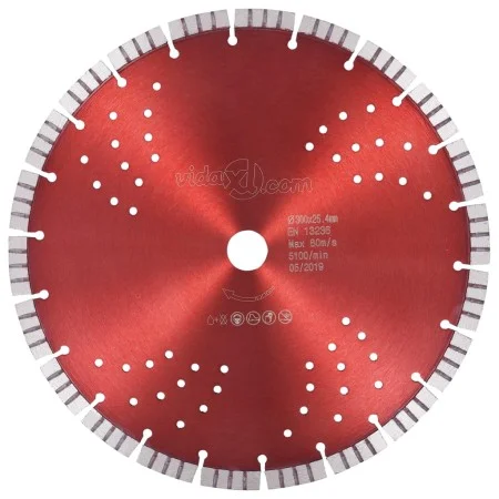 Diamanttrennscheibe mit Turbo- und Stahllöchern 300 mm von vidaXL, Sägeblätter - Ref: Foro24-143233, Preis: 40,99 €, Rabatt: %
