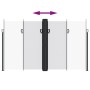 White retractable side awning 200x600 cm by vidaXL, Umbrellas - Ref: Foro24-4004661, Price: 153,65 €, Discount: %