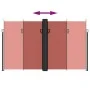 Toldo lateral retráctil terracota 200x600 cm de vidaXL, Sombrillas - Ref: Foro24-4004663, Precio: 150,66 €, Descuento: %