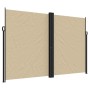 Beige retractable side awning 220x600 cm by vidaXL, Umbrellas - Ref: Foro24-4004675, Price: 160,71 €, Discount: %