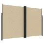 Beige retractable side awning 220x600 cm by vidaXL, Umbrellas - Ref: Foro24-4004675, Price: 158,05 €, Discount: %