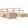 Garden sofa set 5 pieces solid pine wood by vidaXL, Garden sets - Ref: Foro24-3250496, Price: 335,01 €, Discount: %