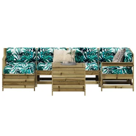 Garden sofa set 7 pieces impregnated pine wood by vidaXL, Garden sets - Ref: Foro24-3250987, Price: 454,91 €, Discount: %