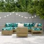 Garden sofa set 7 pieces impregnated pine wood by vidaXL, Garden sets - Ref: Foro24-3250987, Price: 454,91 €, Discount: %