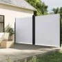 Weiße einziehbare Seitenmarkise 200x1000 cm von vidaXL, Sonnenschirme - Ref: Foro24-4004766, Preis: 170,21 €, Rabatt: %