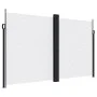 Weiße einziehbare Seitenmarkise 200x1000 cm von vidaXL, Sonnenschirme - Ref: Foro24-4004766, Preis: 170,21 €, Rabatt: %