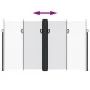 Toldo lateral retráctil blanco 200x1000 cm de vidaXL, Sombrillas - Ref: Foro24-4004766, Precio: 170,21 €, Descuento: %