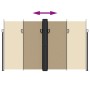 Beige einziehbare Seitenmarkise 200x1200 cm von vidaXL, Sonnenschirme - Ref: Foro24-4004855, Preis: 178,16 €, Rabatt: %