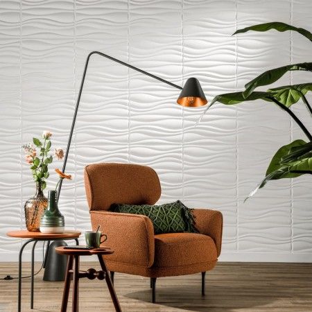 WallArt 3D-Wandpaneele 24 Stück GA-WA04 Wellendesign von WallArt, Wandverkleidung - Ref: Foro24-276196, Preis: 65,18 €, Rabat...