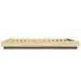 Sonoma oak wood bed frame with LED lights 120x200 cm by vidaXL, Beds and slatted bases - Ref: Foro24-3281107, Price: 170,27 €...